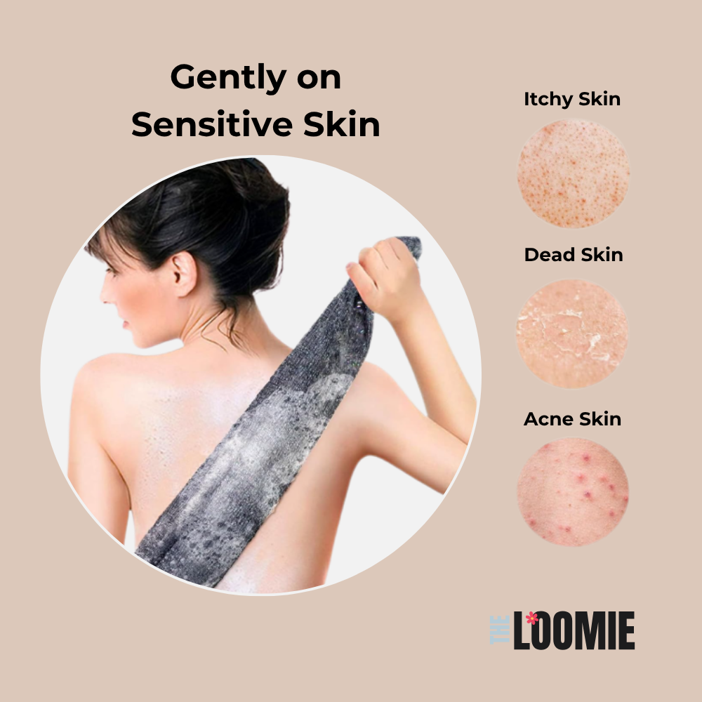 LOOMIE™ Japanese Exfoliating Shower Towel