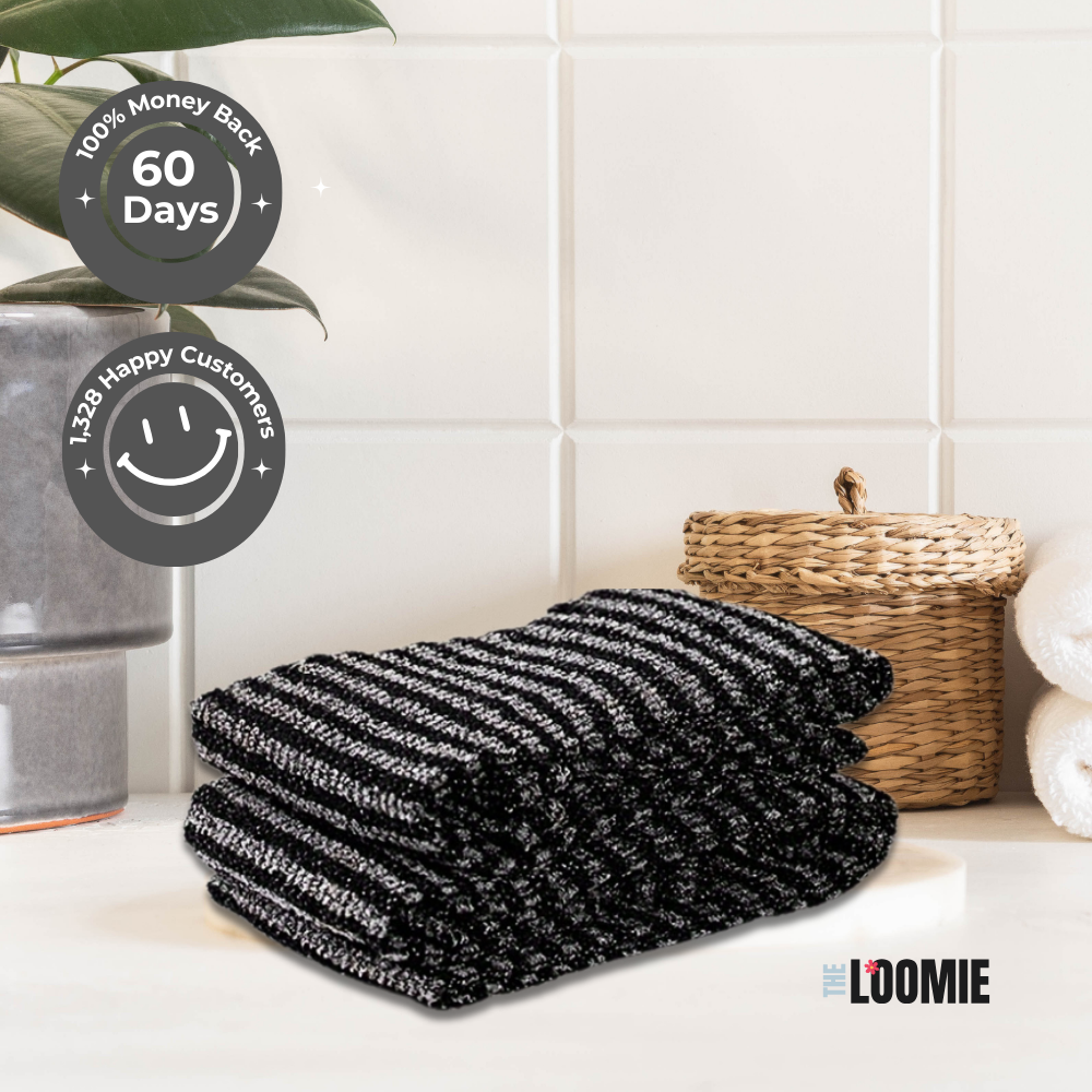 LOOMIE™ Exfoliating Shower Towel