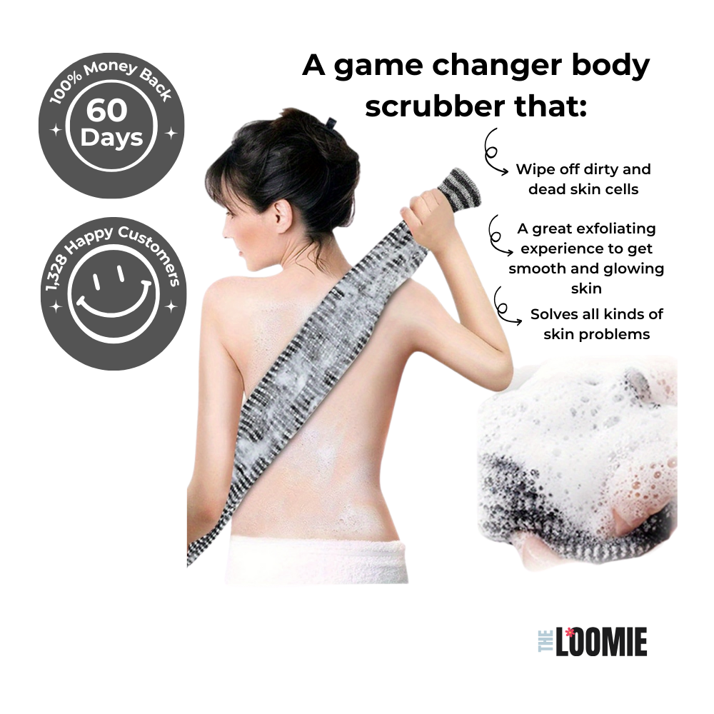 LOOMIE™ Exfoliating Shower Towel