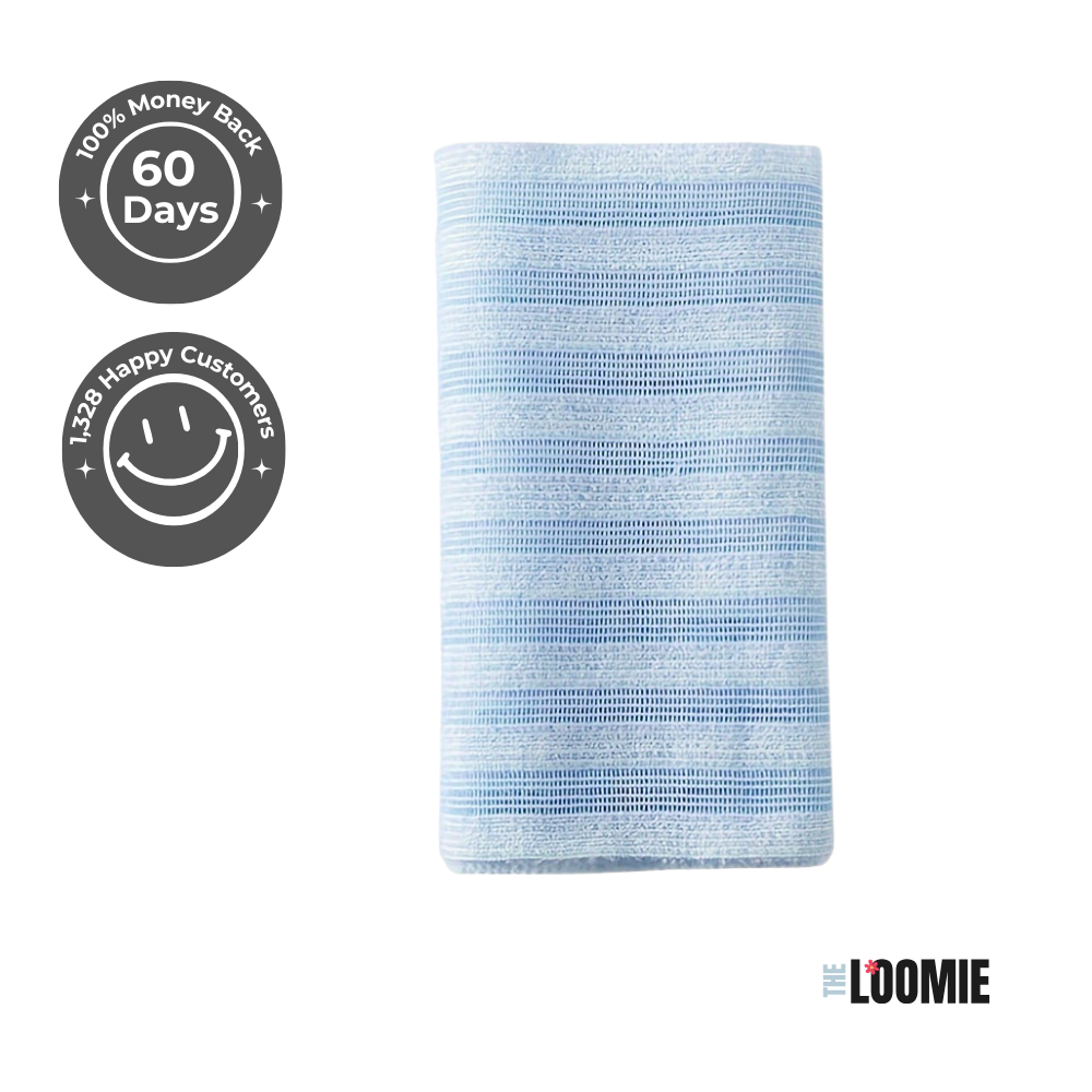 LOOMIE™ Exfoliating Shower Towel