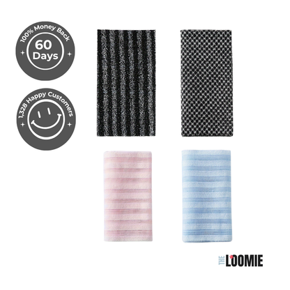 LOOMIE™ Exfoliating Shower Towel