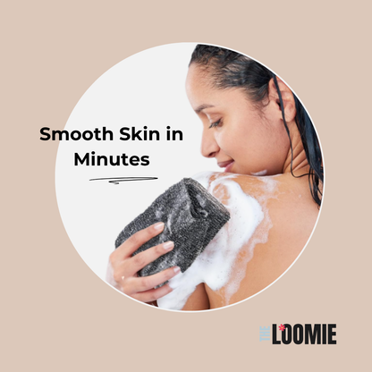 LOOMIE™ Japanese Exfoliating Shower Towel