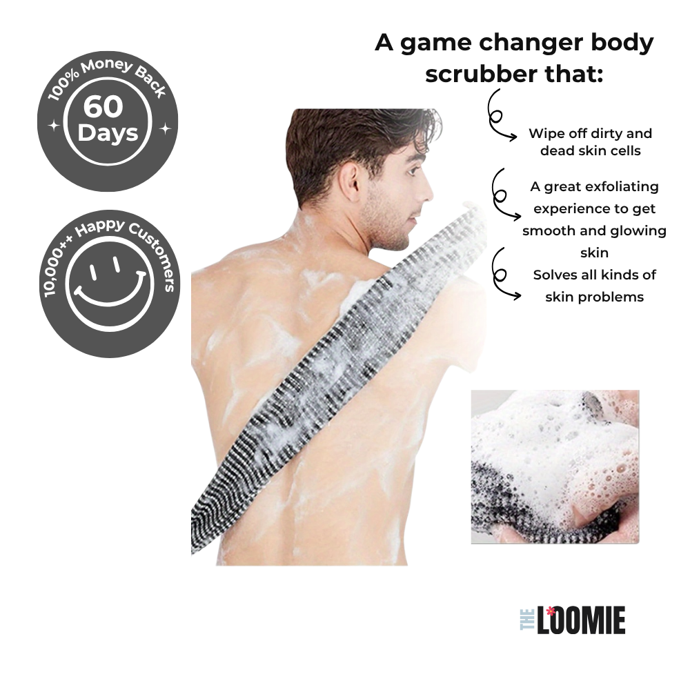 LOOMIE™ Japanese Exfoliating Shower Towel